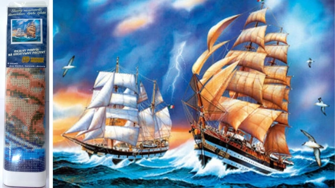 Sailing Ship Diamond Painting Kit