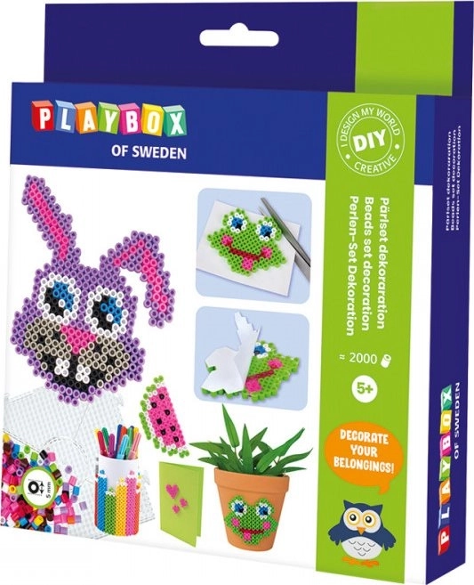 Playbox Ironing Beads Creative Set - Rabbit and Frog