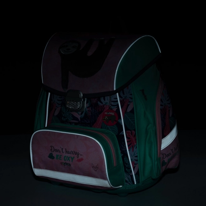 Premium School Backpack with Sloth Design