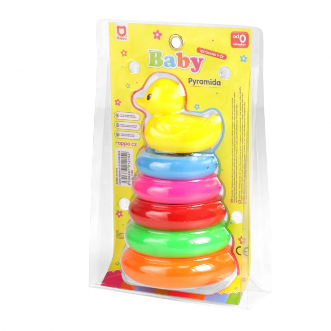 Colorful Duck Pyramid Toy