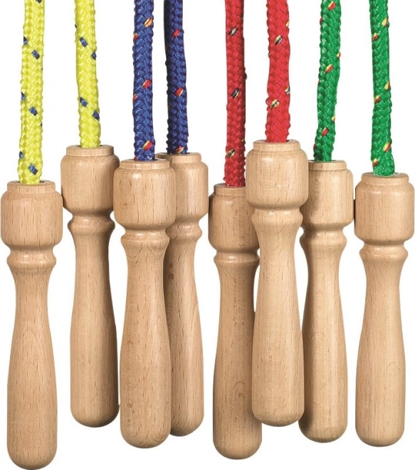 Skipping Rope with Wooden Handles