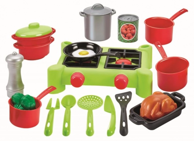 Large Cooking Set with Stove