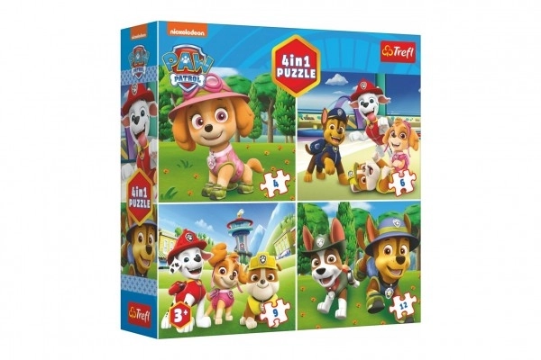Puzzle 4v1 Paw Patrol