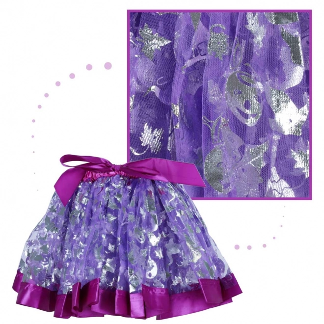 Carnival Witch Costume 3 Piece Set Purple