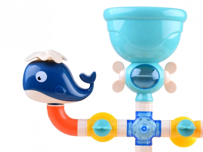 Bath Toy Overflow Fountain with Sea Animals