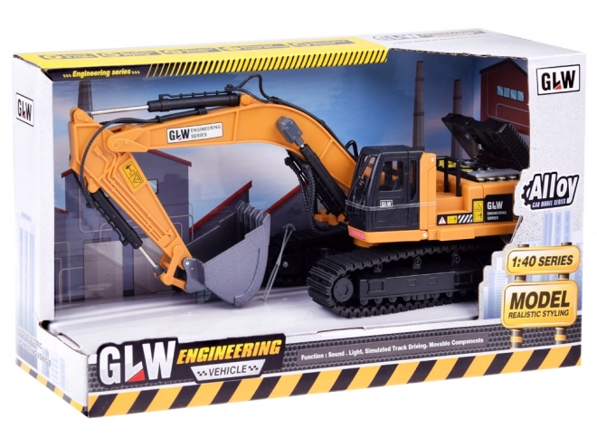 Excavator Toy With Sound And Light