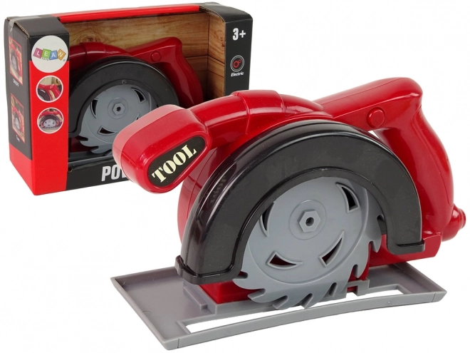 Battery-Powered Circular Saw Toy for Kids