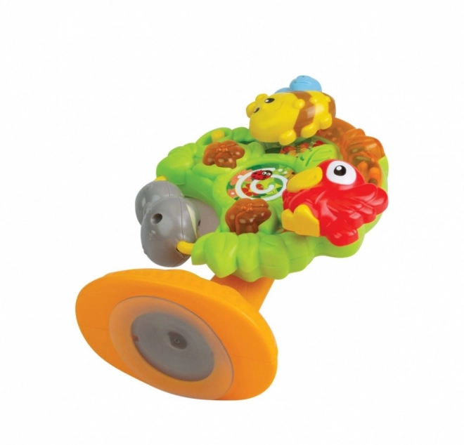 Interactive Animal Tree Toy with Suction