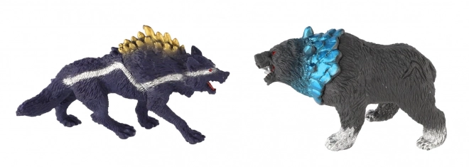 Fantasy Animals Dragon and Werewolf Set