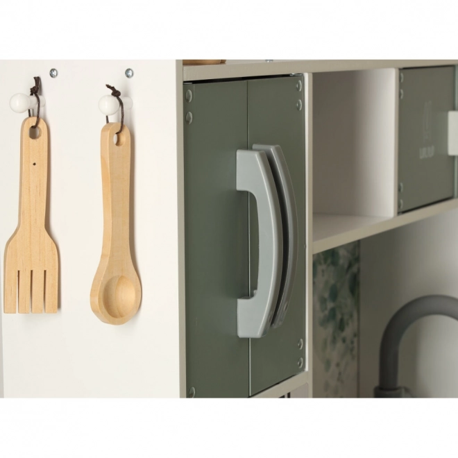 Cucina in legno MDF Lulilo con Espresso 85cm