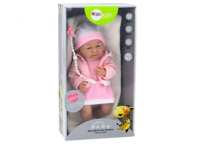 Baby Doll with Pacifier and Accessories