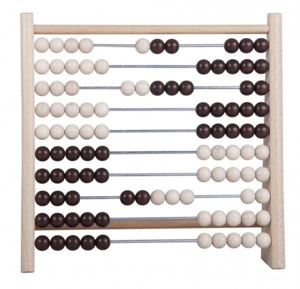 Wooden Abacus with 100 Beads