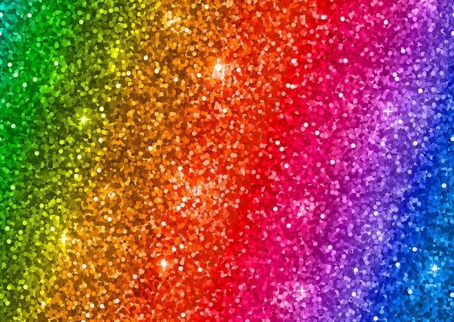 Enjoy Rainbow Glitter Gradient Puzzle 1000 Pieces