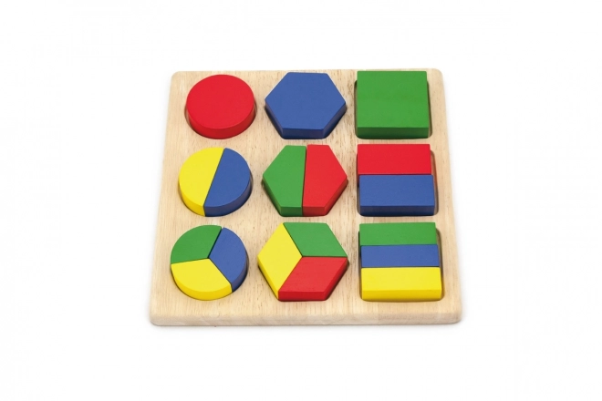 Wooden Puzzle - Colors and Shapes