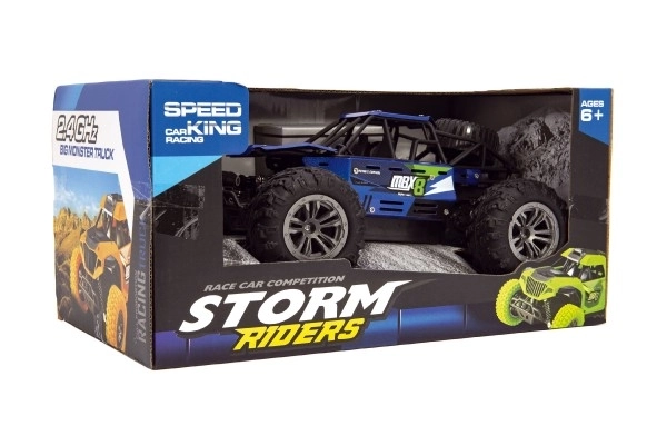 Remote Control Off-Road Buggy Blue 22cm