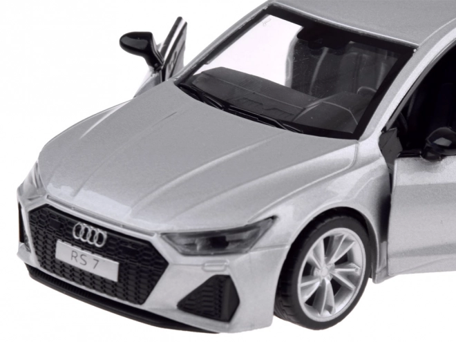 Audi RS 7 Sportback Metal Model Car with Lights and Sound