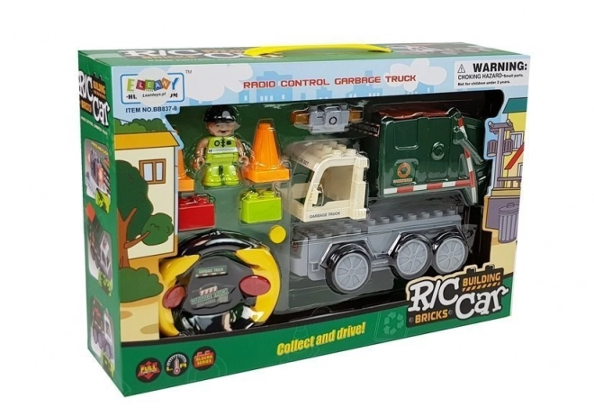 Remote Controlled Garbage Truck Toy