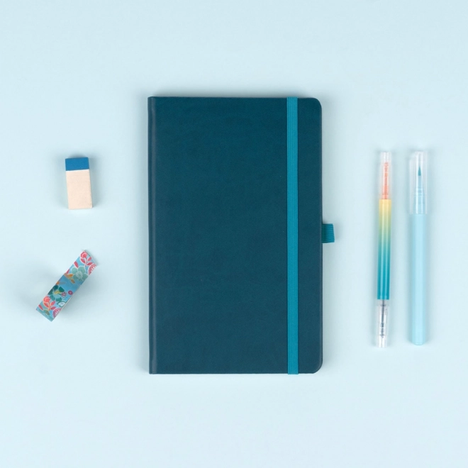 Notique Turquoise Lined Notebook 13 x 21 cm