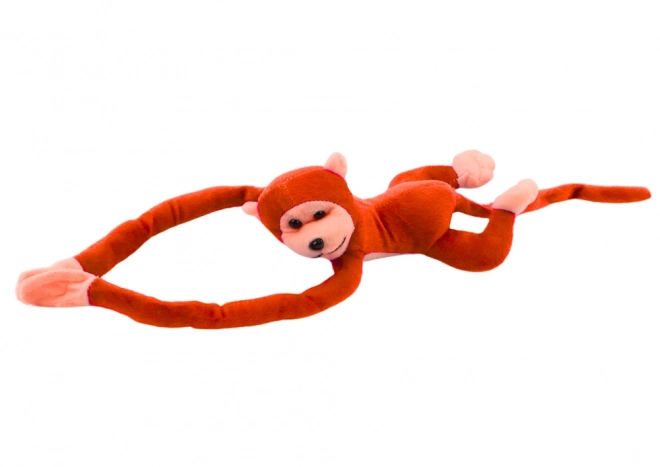 Plush Monkey Toy with Sound Orange