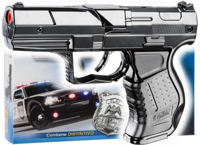 Police Toy Cap Gun - 8 Shots