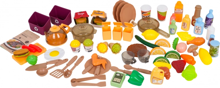 Riesiges Set mit 93 Zubehörteilen für endlosen Spielspaß