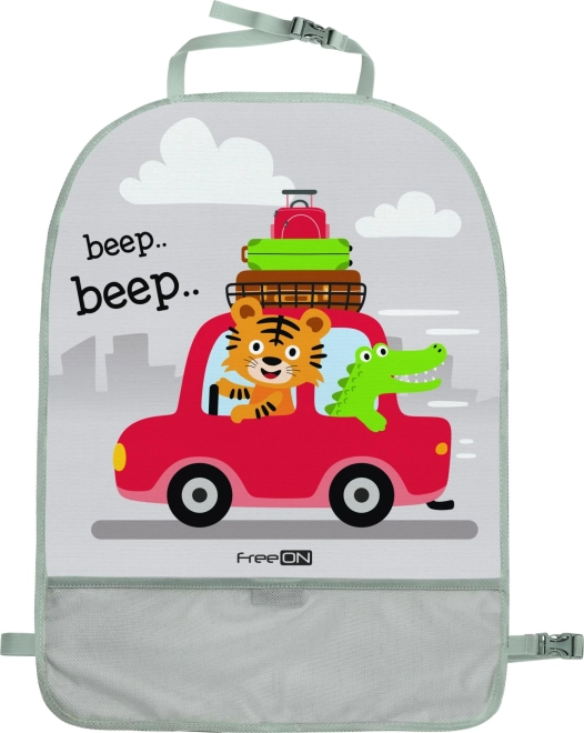 Car Seat Protector with Lion Design