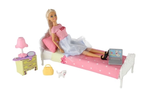 Anlily Doll with Bedroom Playset