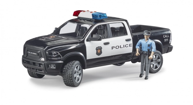 Police Jeep Wrangler Rubicon with Officer