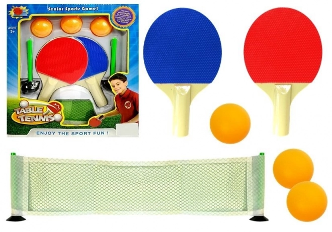 Table Tennis Set with Paddles and Balls