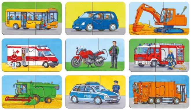 Ravensburger First Puzzle Vehicles and Machines