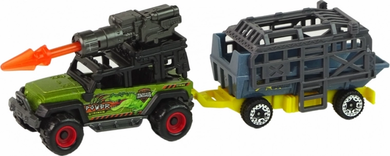 Akcijsko terensko vozilo s raketnim bacačem