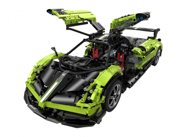 construction set RC car pagani huyara BC green