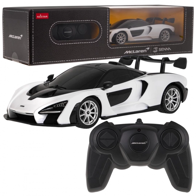 Remote Control McLaren Senna White Toy Car