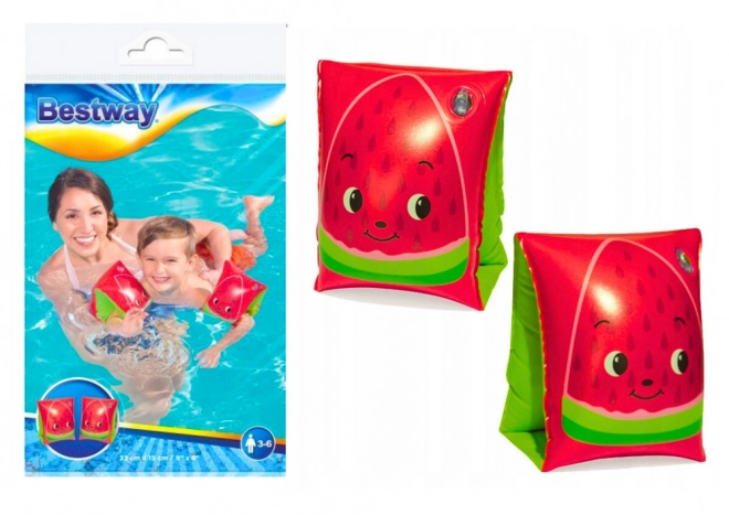 Watermelon swimming armbands