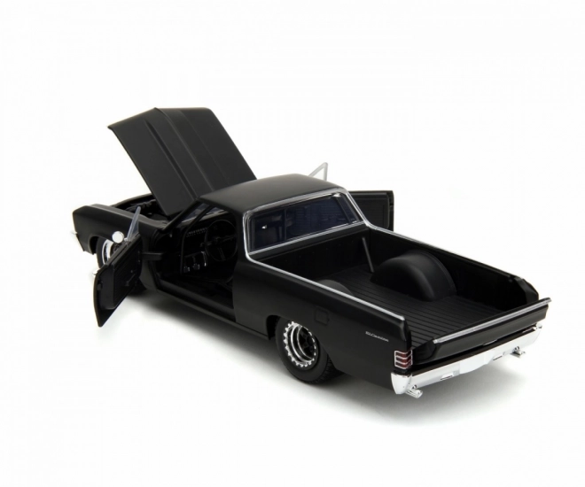 1967 El Camino Fast & Furious Die-Cast Model Car 1:24 Scale