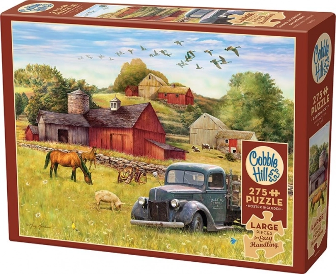 Cobble Hill Summer Afternoon on the Farm XL Jigsaw Puzzle