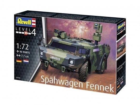 Plastic Model Spahwagen Fennek