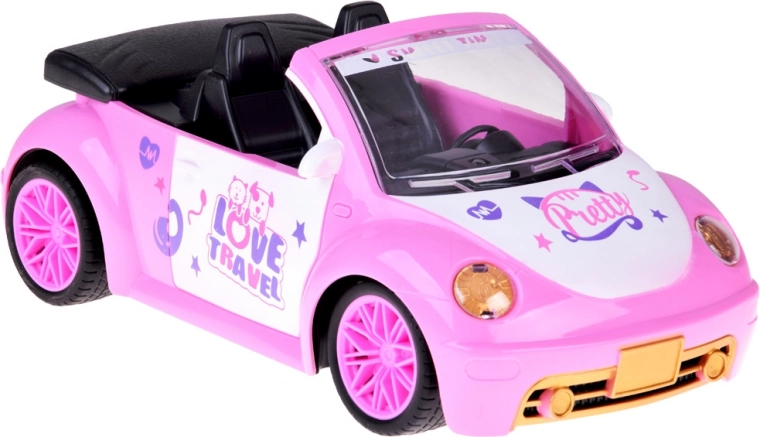 Stilizan ružičasti dizajn za lutke