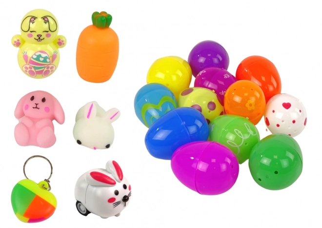 Easter Egg Fidget Toy Set with Bunny Bag