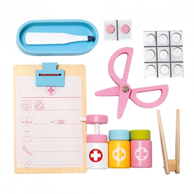 Bino wooden doctor set