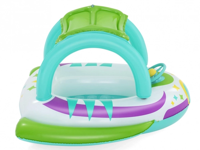 Inflatable Boat With Sunshade For Kids