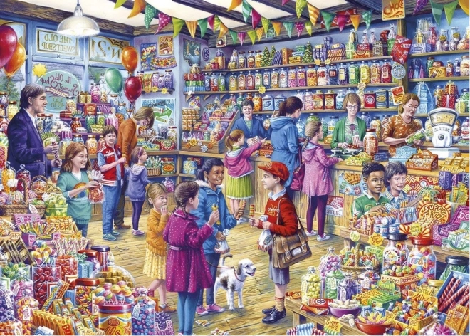 Old Sweet Shop XL 500 Piece Puzzle