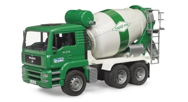 Bruder Cement Mixer Truck MAN TGA