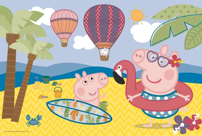 Peppa Pig Holiday Maxi Floor Puzzle