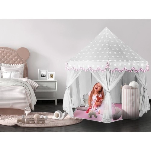 Children's Tent Pink and Grey