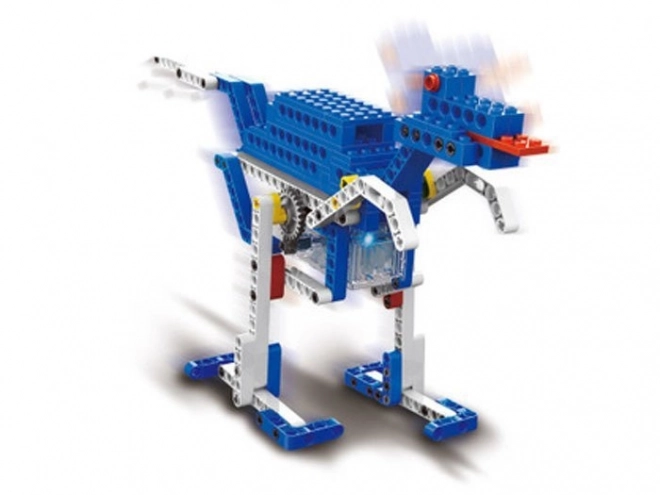 Technical Construction Blocks with Engine and Remote