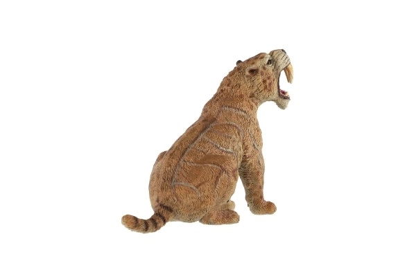 Saber-Toothed Tiger Plastic Figurine