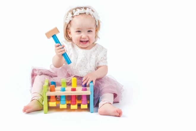 Jumping Peg Hammer Toy