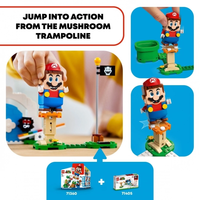 Lego Mario Jump Fuzzy Expansion Set