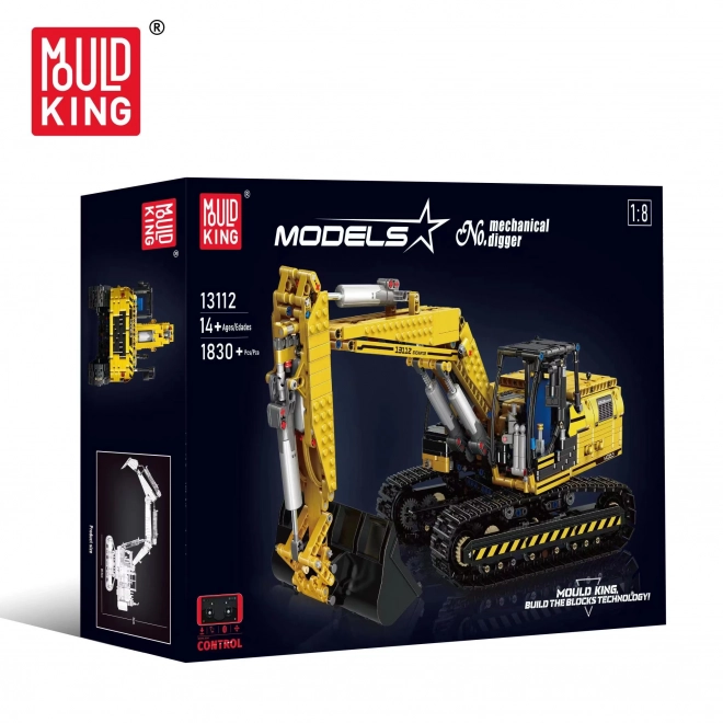 Remote Control Excavator Building Blocks